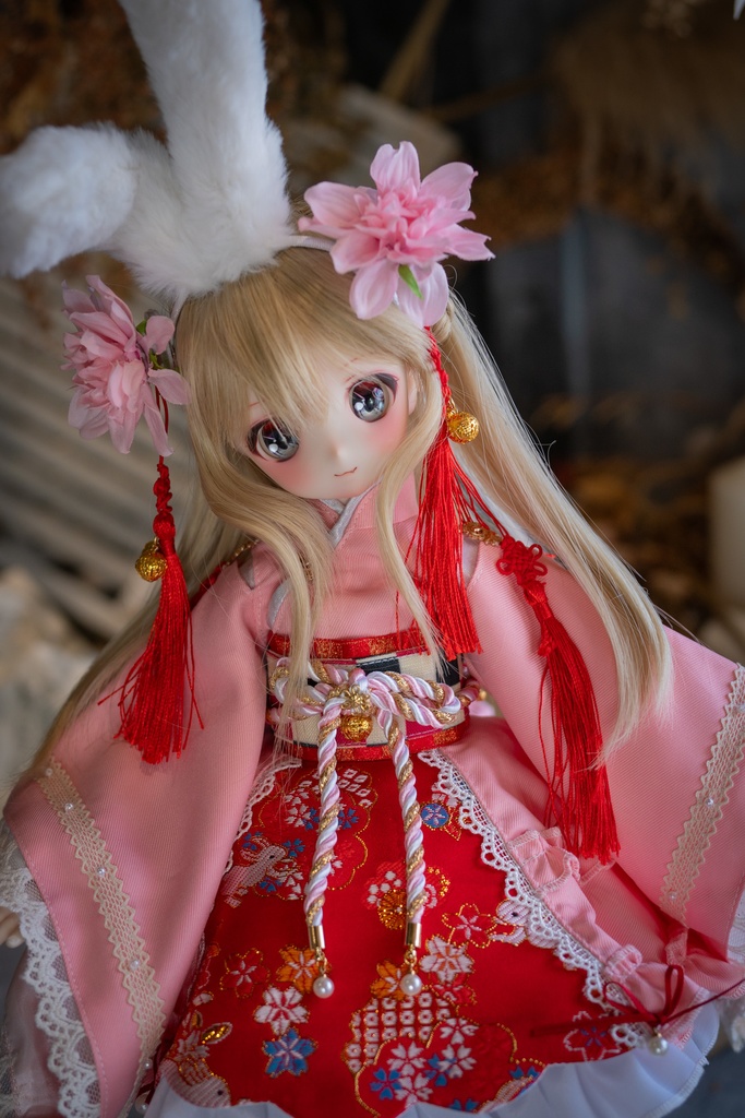 MDDサイズ和風うさぎセット