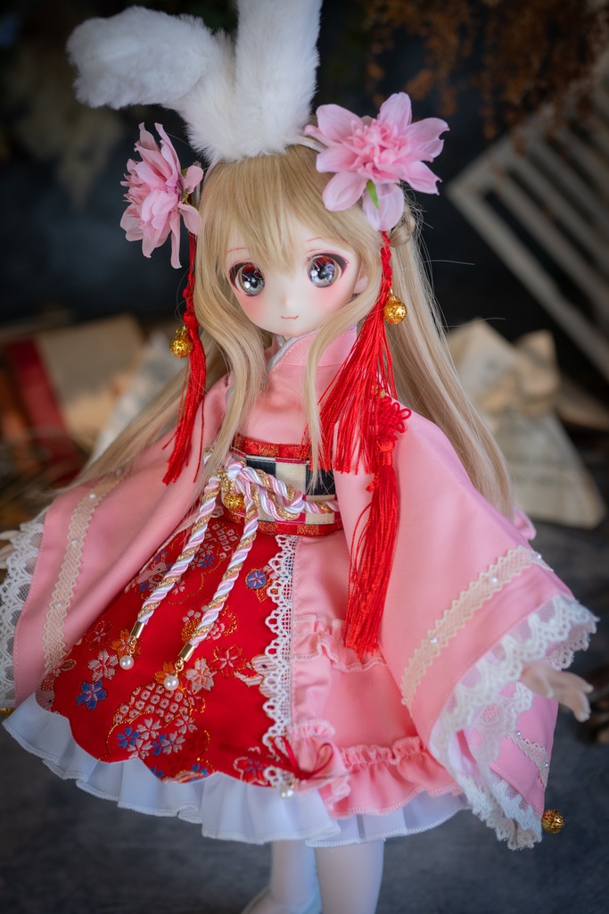 MDDサイズ和風うさぎセット