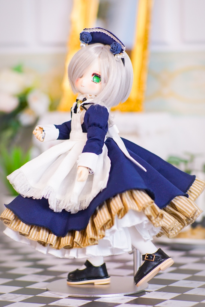 クラシカルメイド(紺/黒)1/6サイズ