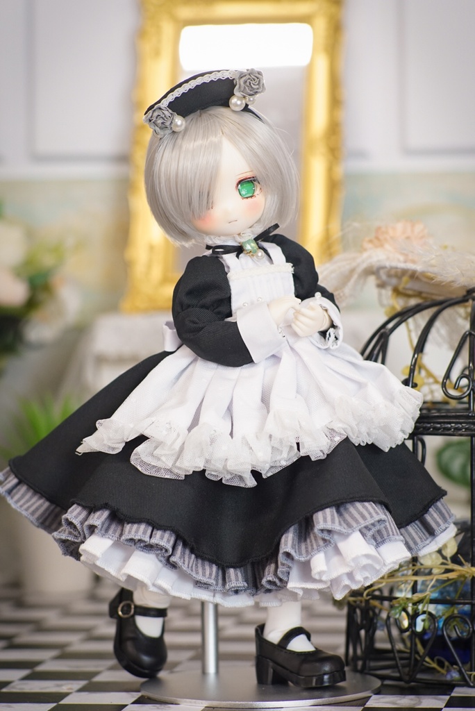 クラシカルメイド(紺/黒)1/6サイズ