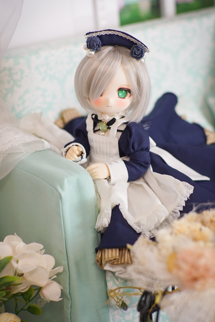 クラシカルメイド(紺/黒)1/6サイズ