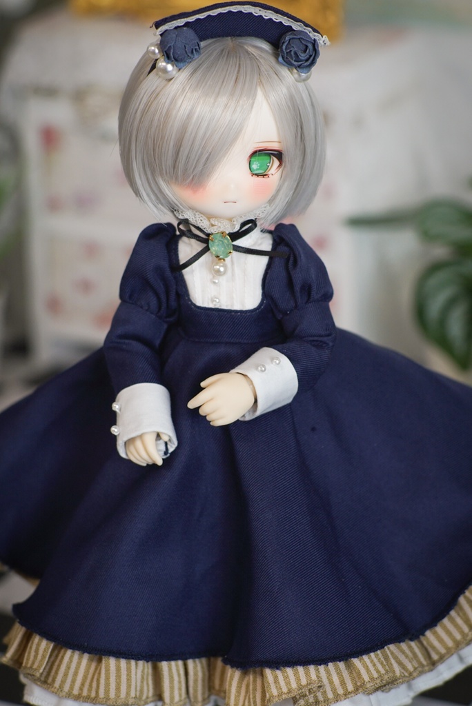 クラシカルメイド(紺/黒)1/6サイズ