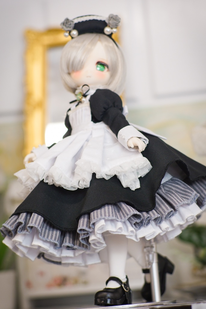 クラシカルメイド(紺/黒)1/6サイズ
