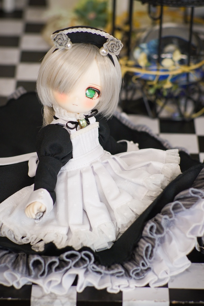 クラシカルメイド(紺/黒)1/6サイズ