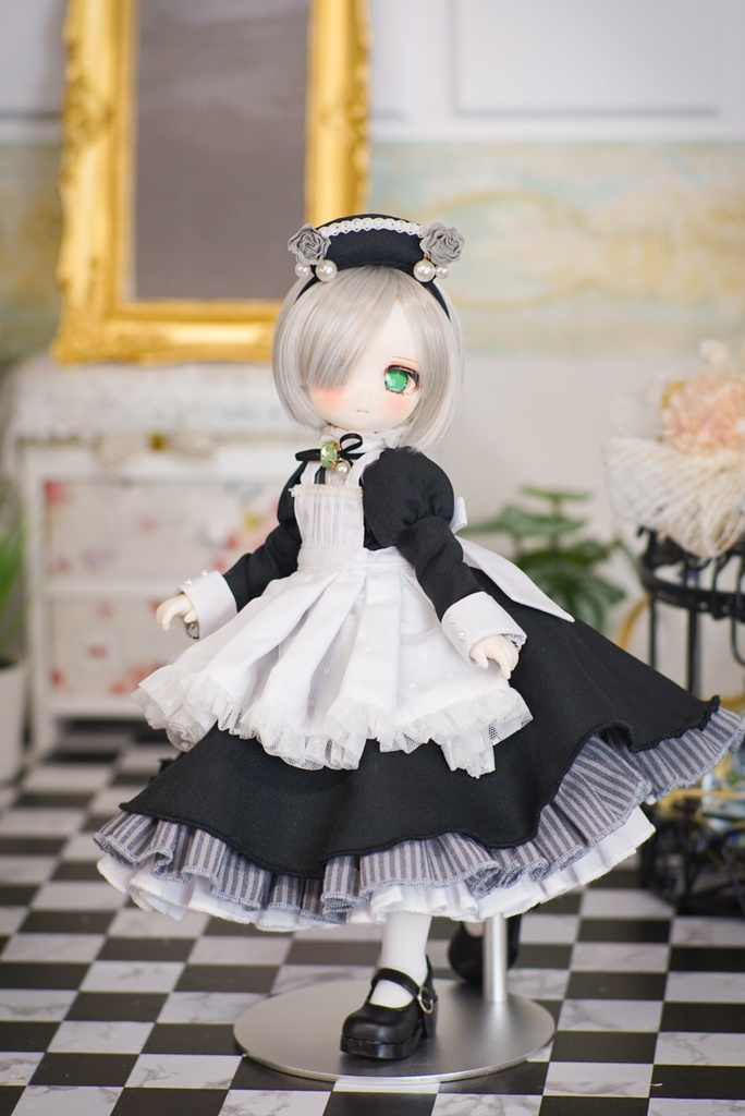 クラシカルメイド(紺/黒)1/6サイズ
