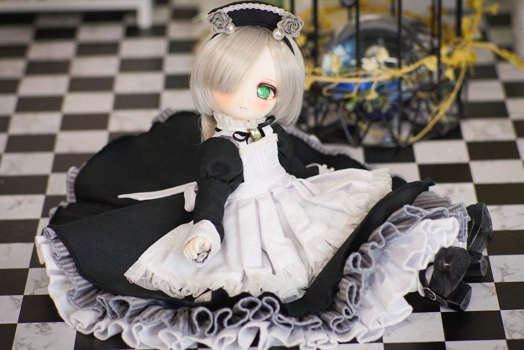 クラシカルメイド(紺/黒)1/6サイズ