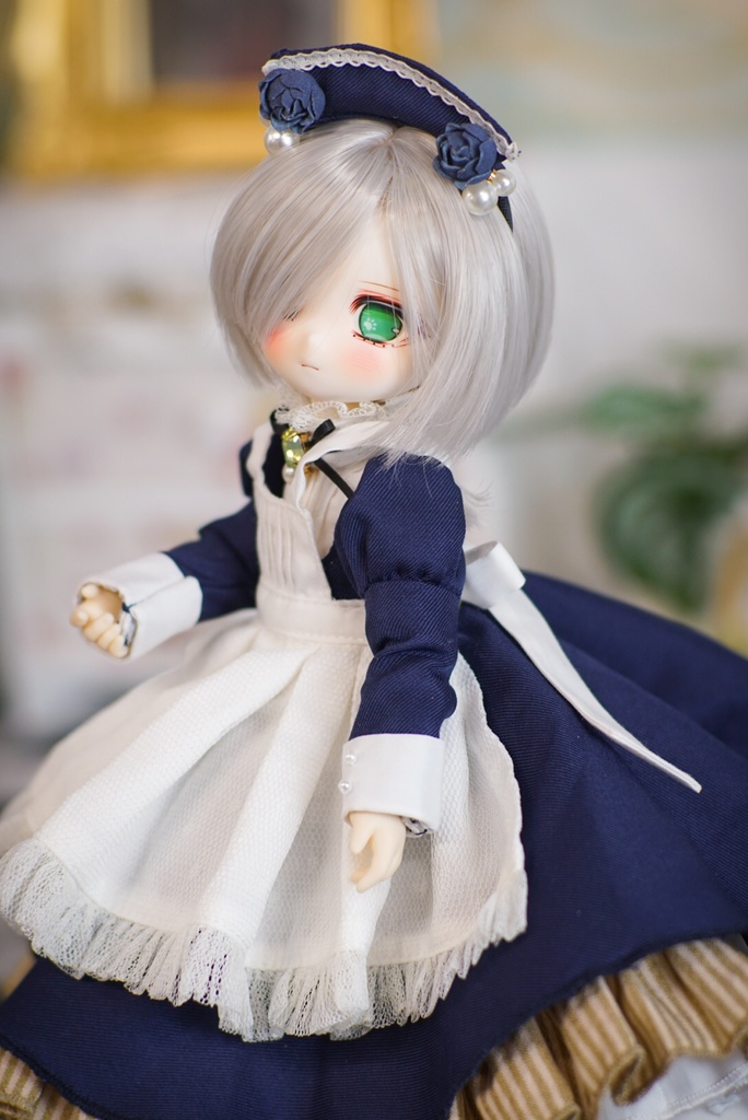 クラシカルメイド(紺/黒)1/6サイズ