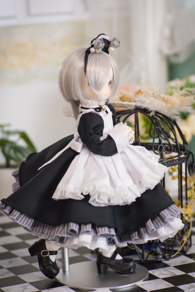 クラシカルメイド(紺/黒)1/6サイズ