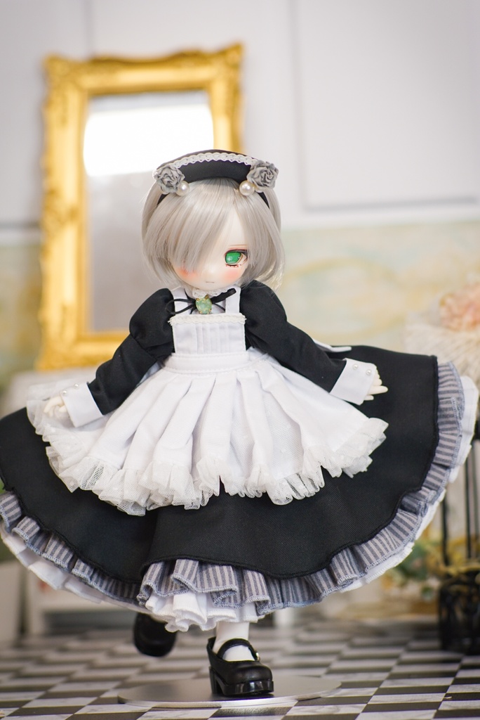 クラシカルメイド(紺/黒)1/6サイズ