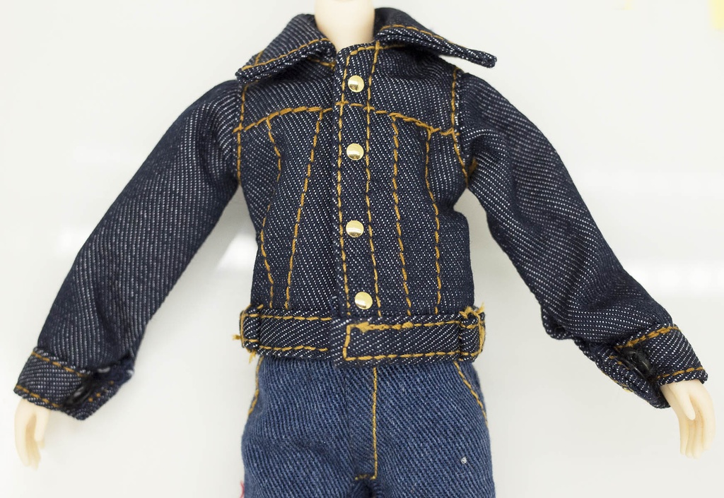 ピュアニーモ男の子対応デニムジャケット（紺）