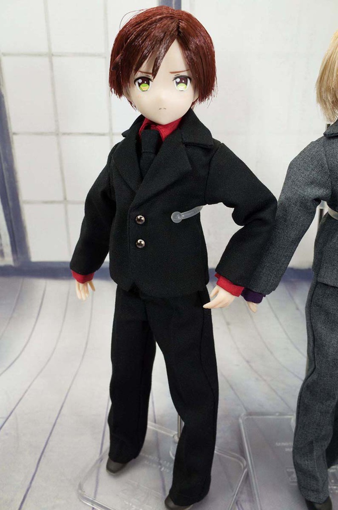 ピュアニーモ男の子sサイズ対応スーツセット ブラック Gingertea Booth