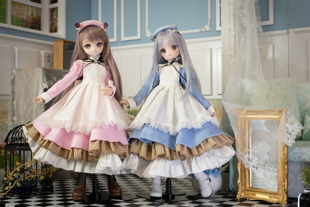 MDDクラシカルメイドセット【水色】