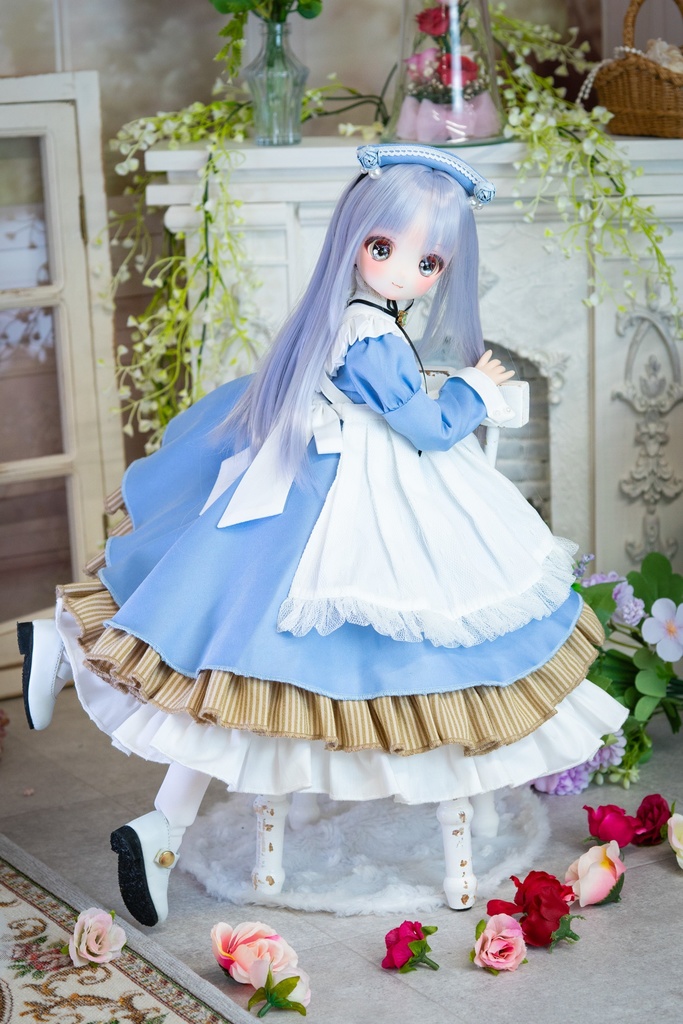 MDDクラシカルメイドセット【水色】