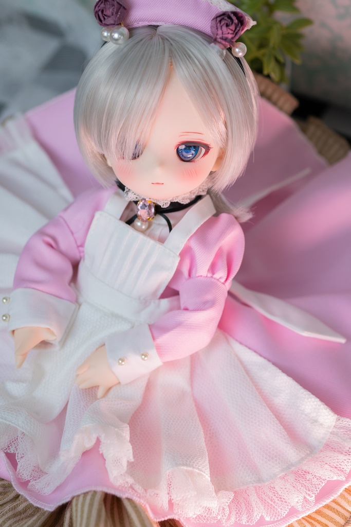 クラシカルメイド(ピンク)1/6サイズ