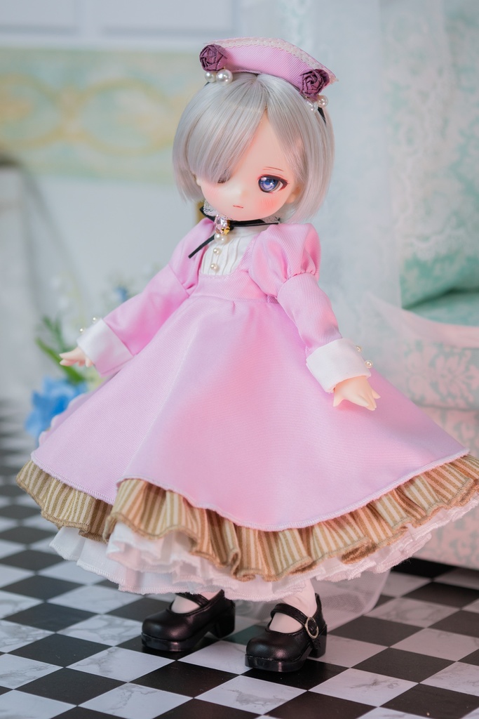 クラシカルメイド(ピンク)1/6サイズ