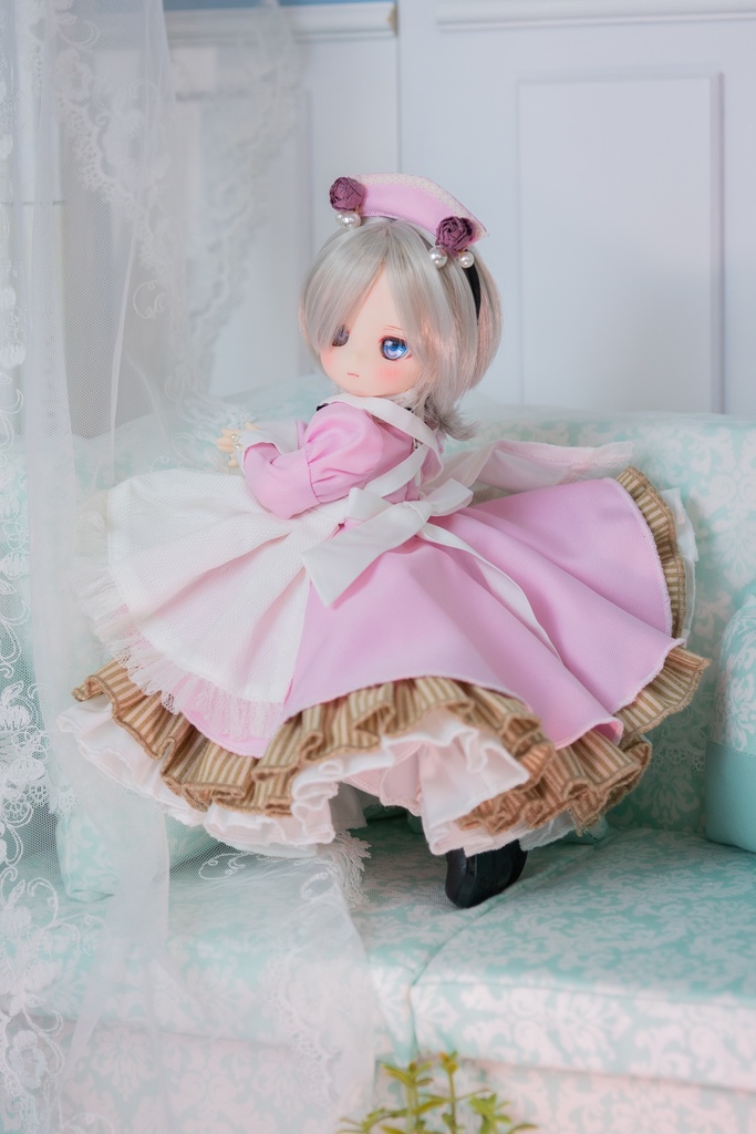 クラシカルメイド(ピンク)1/6サイズ