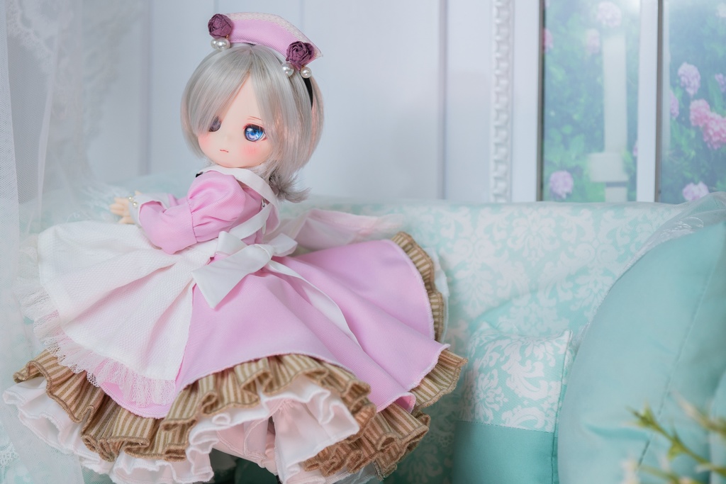 クラシカルメイド(ピンク)1/6サイズ