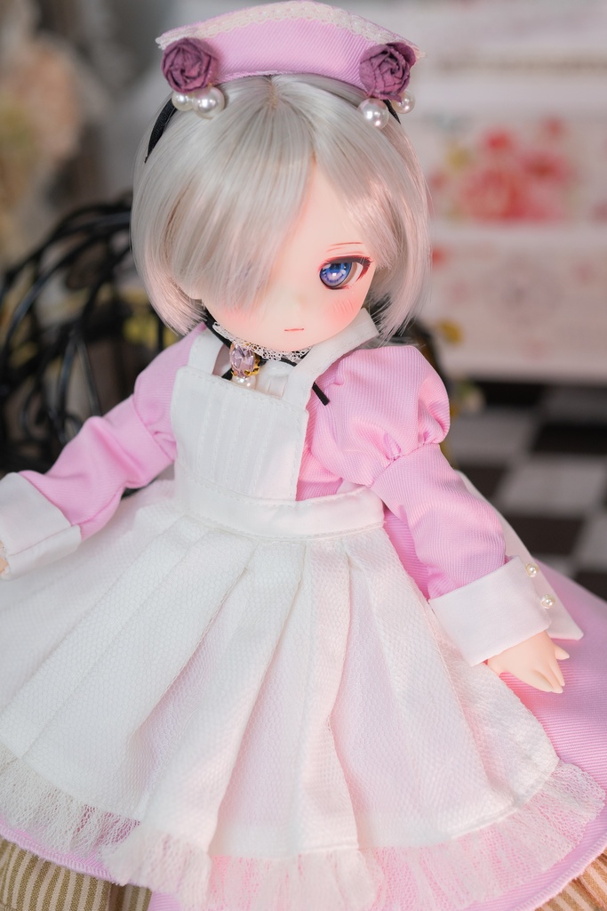 クラシカルメイド(ピンク)1/6サイズ