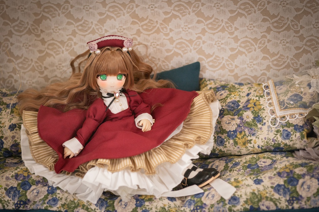 クラシカルメイド(ワインレッド)1/6サイズ