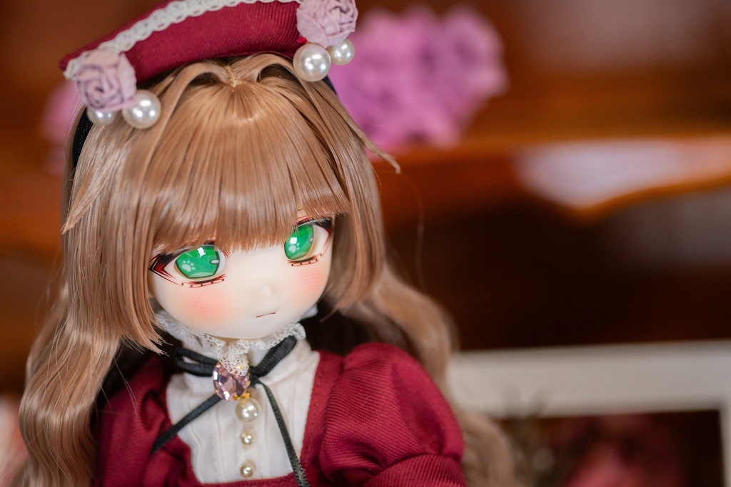 クラシカルメイド(ワインレッド)1/6サイズ