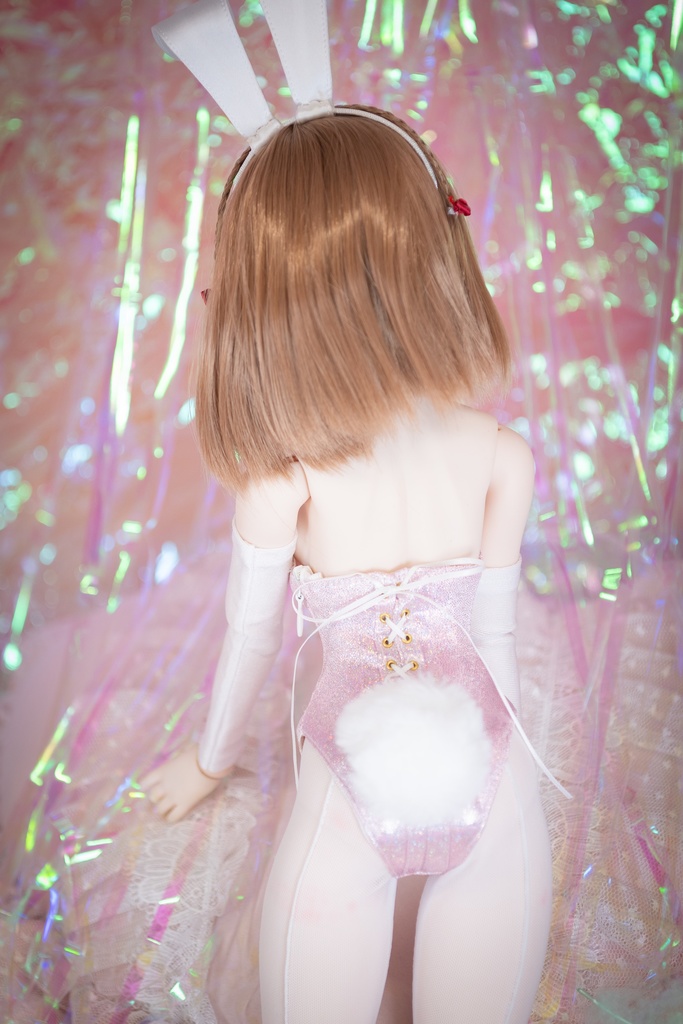 DD・DDSサイズバニーガールセット(メタリックピンク)