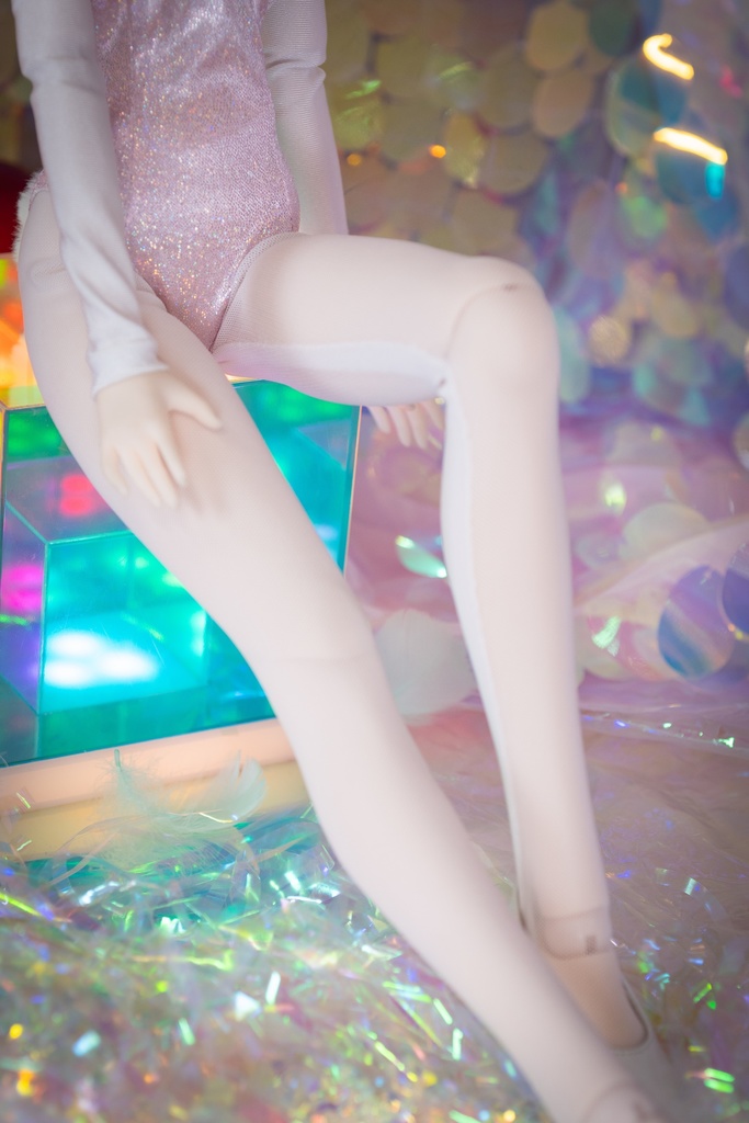 DD・DDSサイズバニーガールセット(メタリックピンク)