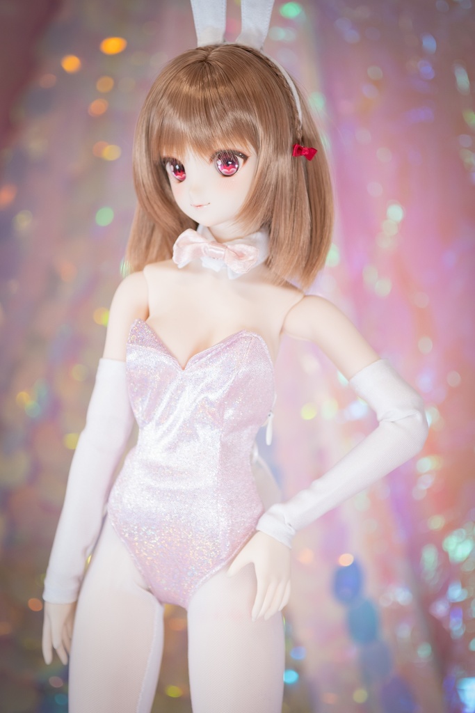 DD・DDSサイズバニーガールセット(メタリックピンク)