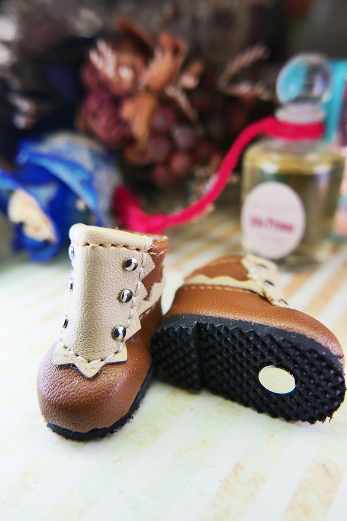 【10cm-12cm】ぬい靴/オビツ11 クラシカルロングブーツ