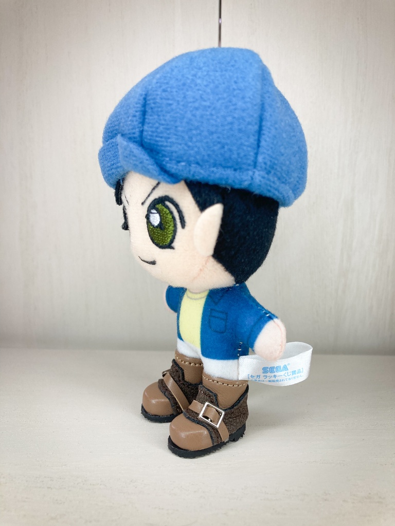 【10cm-12cm】ぬい靴/オビツ11 磁石付きバックルブーツ