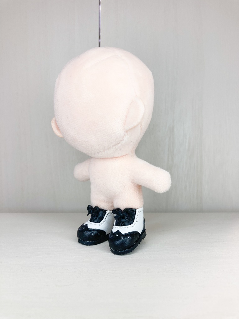 【10cm-12cm】ぬい靴/オビツ11 磁石付きツートーンカラーシューズ