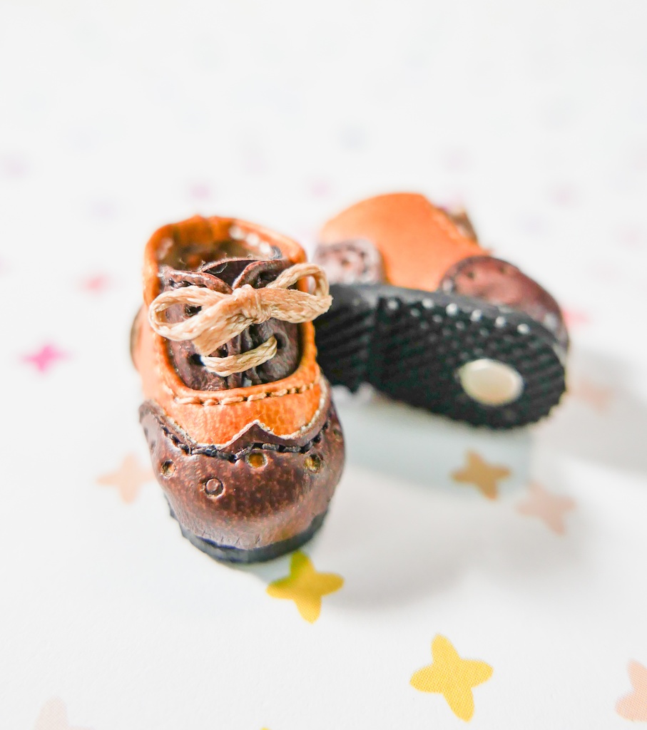 【10cm-12cm】ぬい靴/オビツ11 磁石付きツートーンカラーシューズ