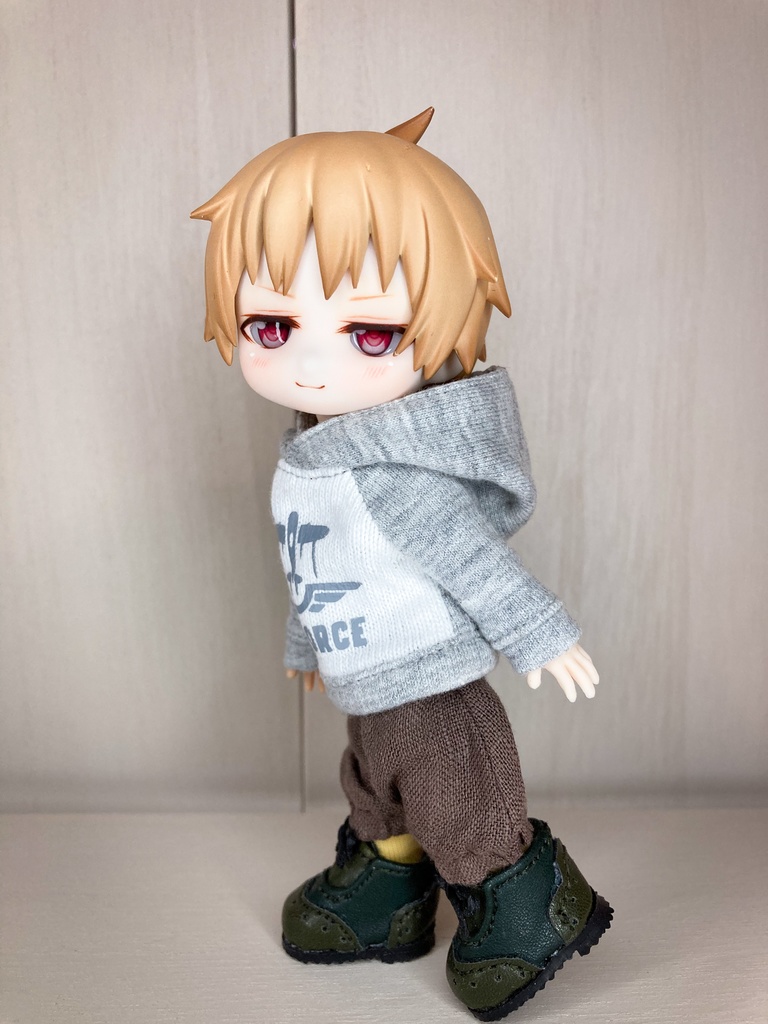 【10cm-12cm】ぬい靴/オビツ11 磁石付きツートーンカラーシューズ