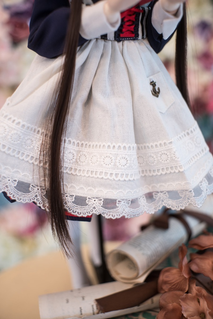 ●女学生ワンピースエプロンドレスセット