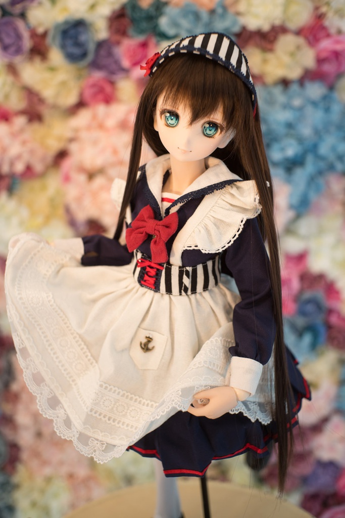 ●女学生ワンピースエプロンドレスセット