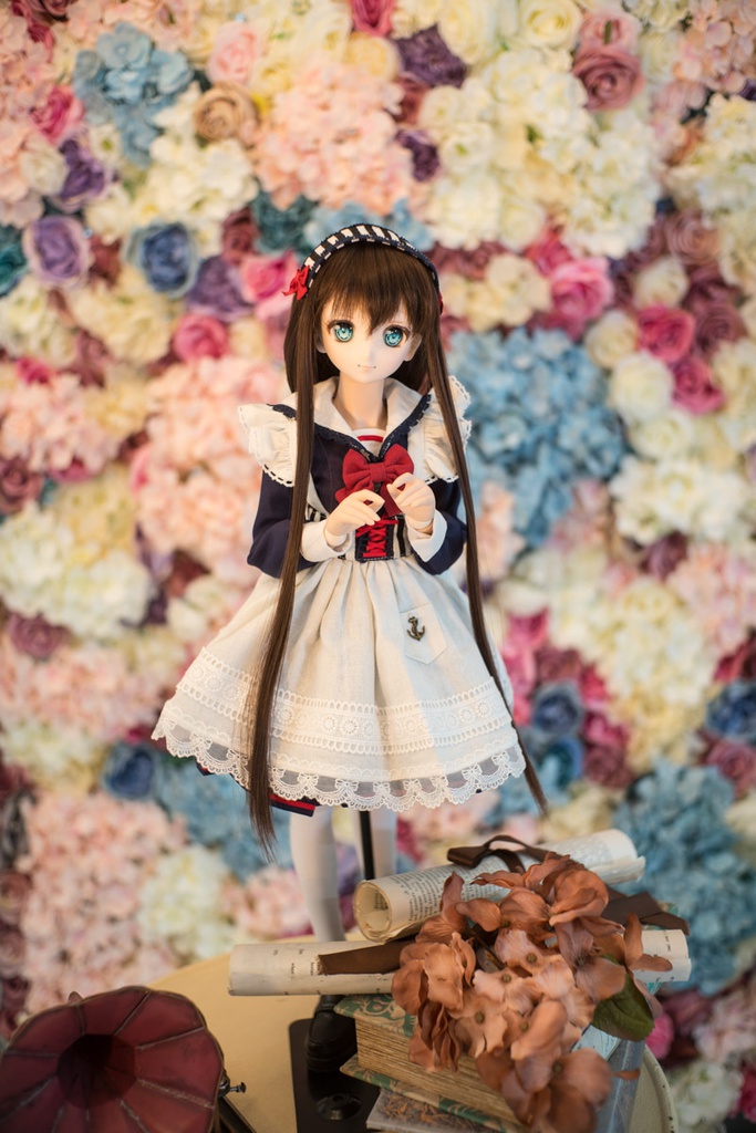 ●女学生ワンピースエプロンドレスセット