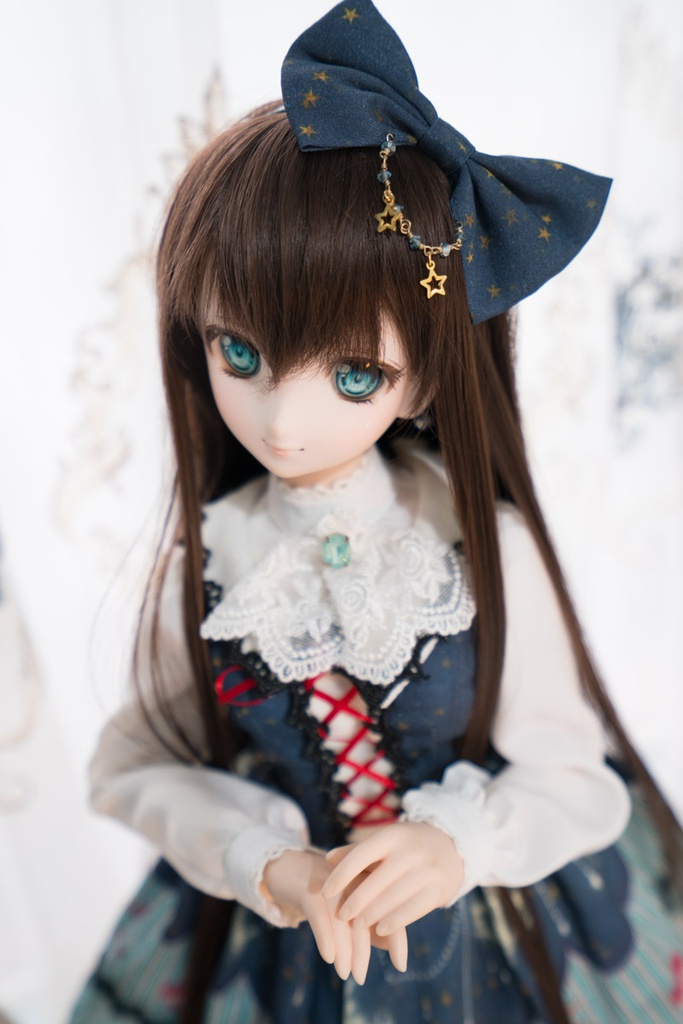 オリジナルプリント柄ジャンパースカートセット【真夜中のメリーゴーランド】