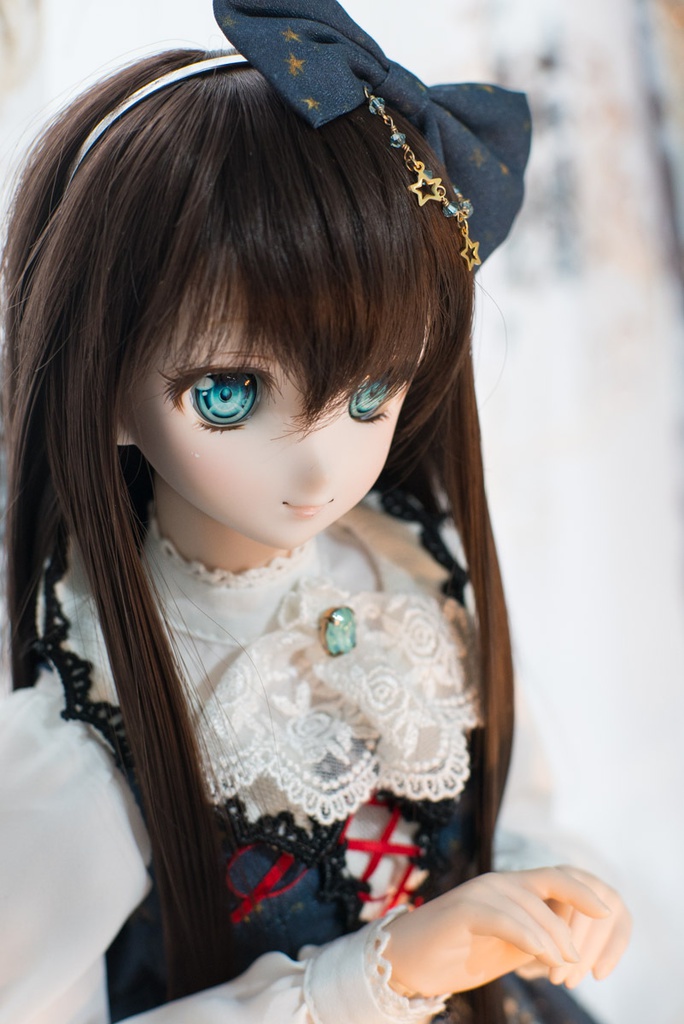 オリジナルプリント柄ジャンパースカートセット【真夜中のメリーゴーランド】