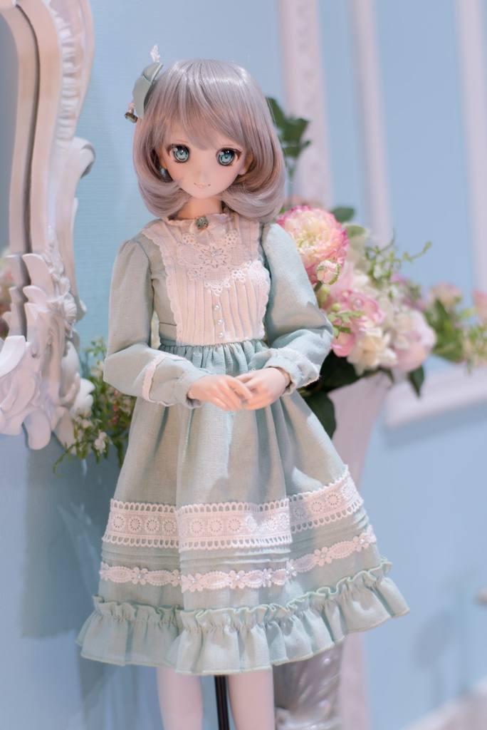 麻ワンピースセット