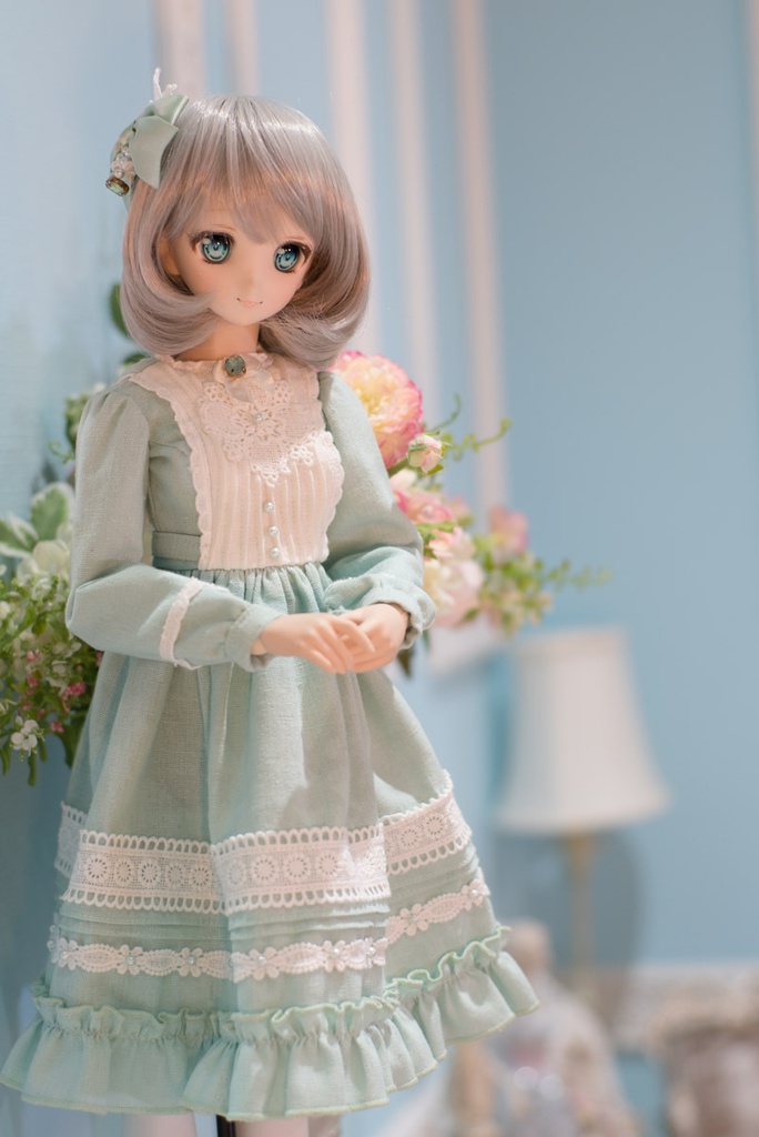 麻ワンピースセット