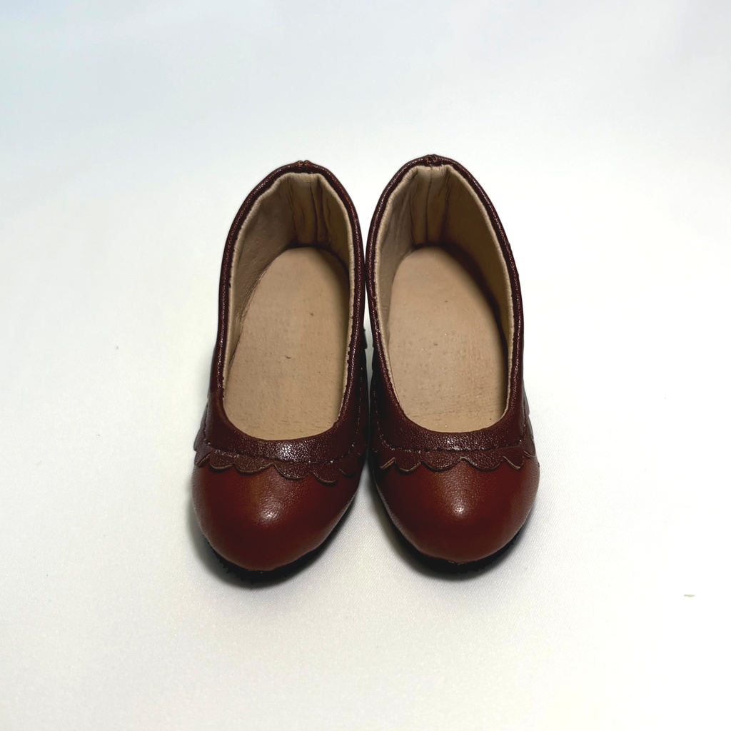 DD・DDSサイズ スカラップ柄パンプス(4色)