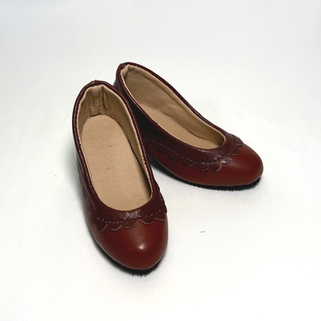 DD・DDSサイズ スカラップ柄パンプス(4色)