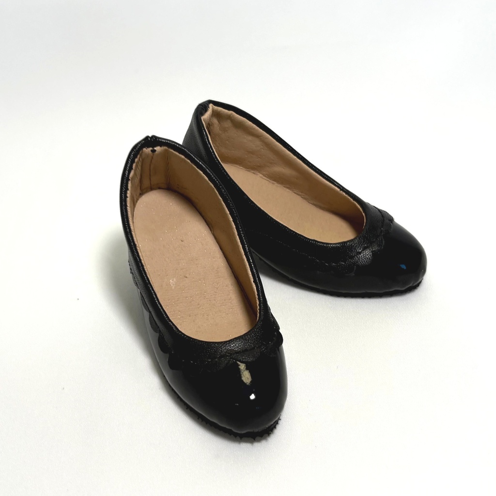 DD・DDSサイズ スカラップ柄パンプス(4色)