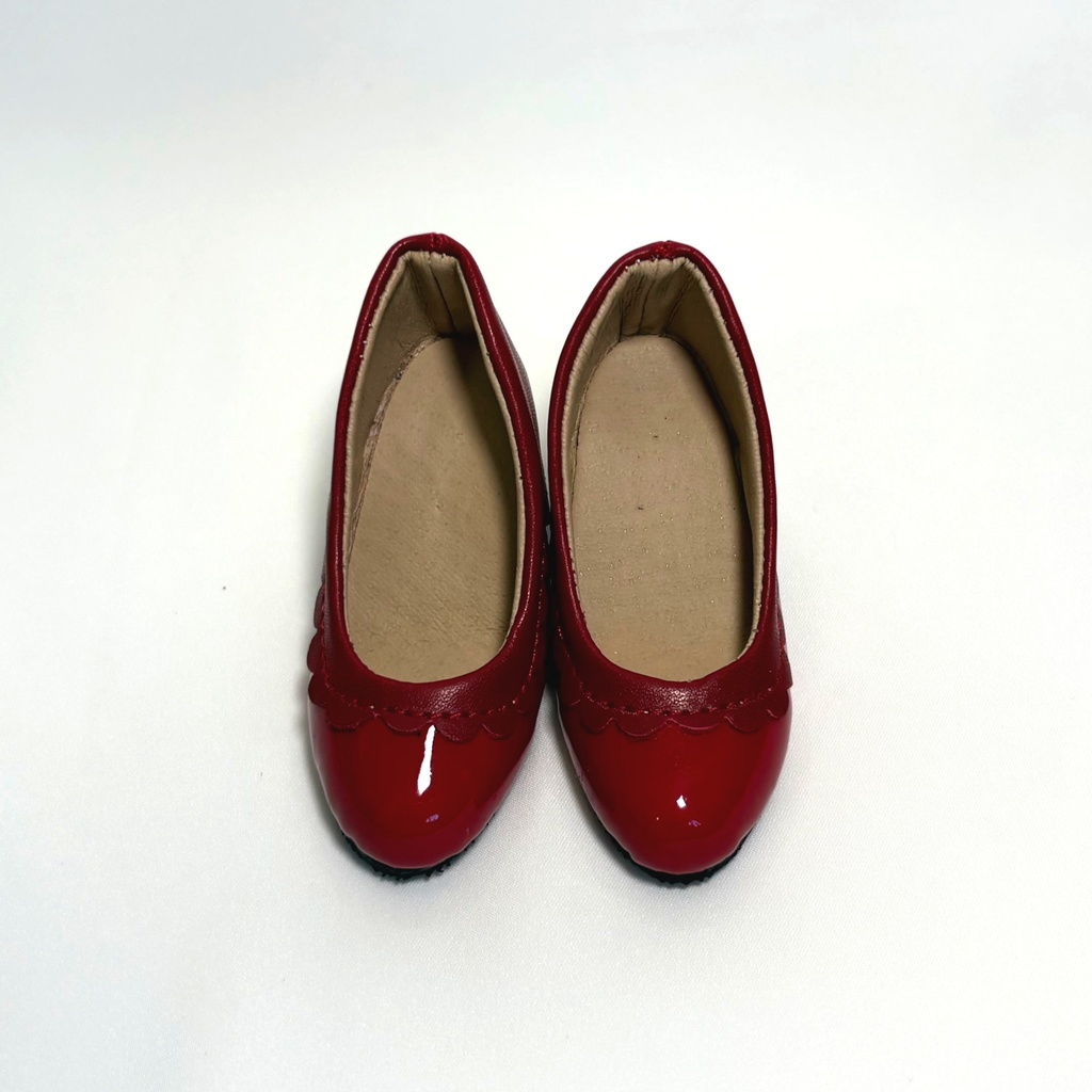 DD・DDSサイズ スカラップ柄パンプス(4色)