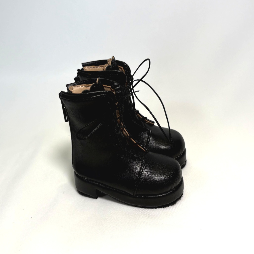 DD・DDSサイズ 汎用編み上げブーツ(黒)