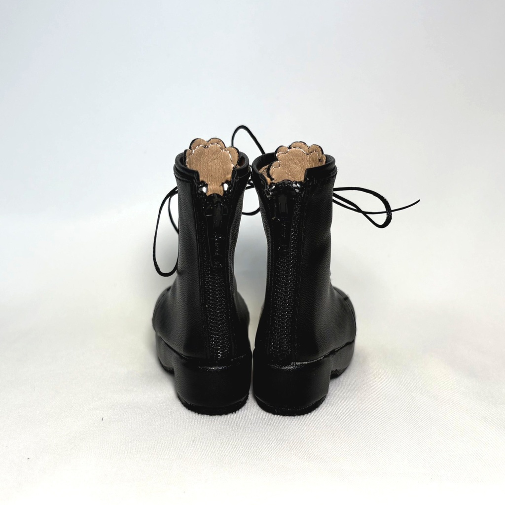 DD・DDSサイズ 汎用編み上げブーツ(黒)