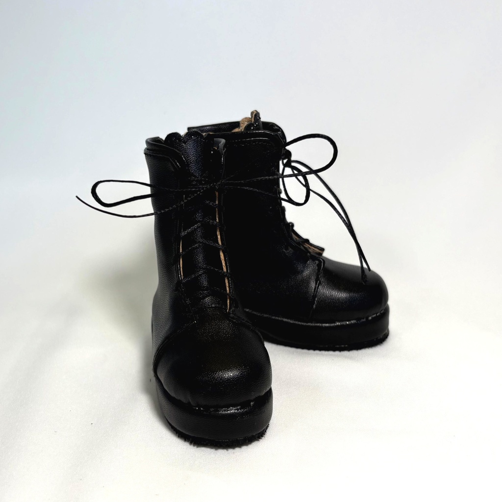 DD・DDSサイズ 汎用編み上げブーツ(黒)