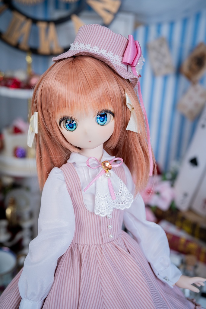 MDDクラシカルジャンパースカートセット【ピンク】