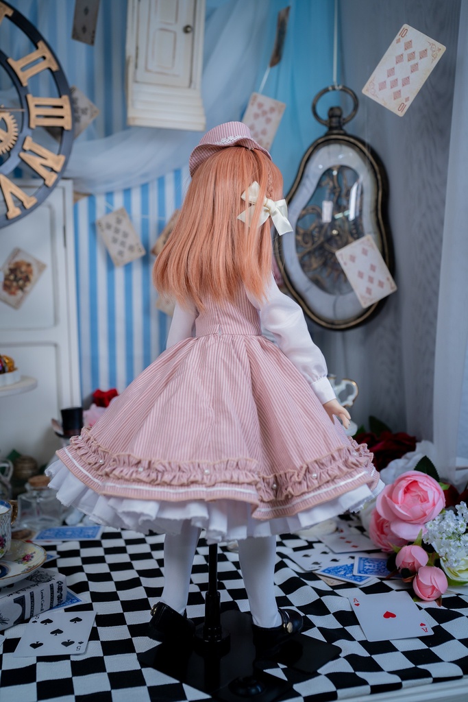 MDDクラシカルジャンパースカートセット【ピンク】