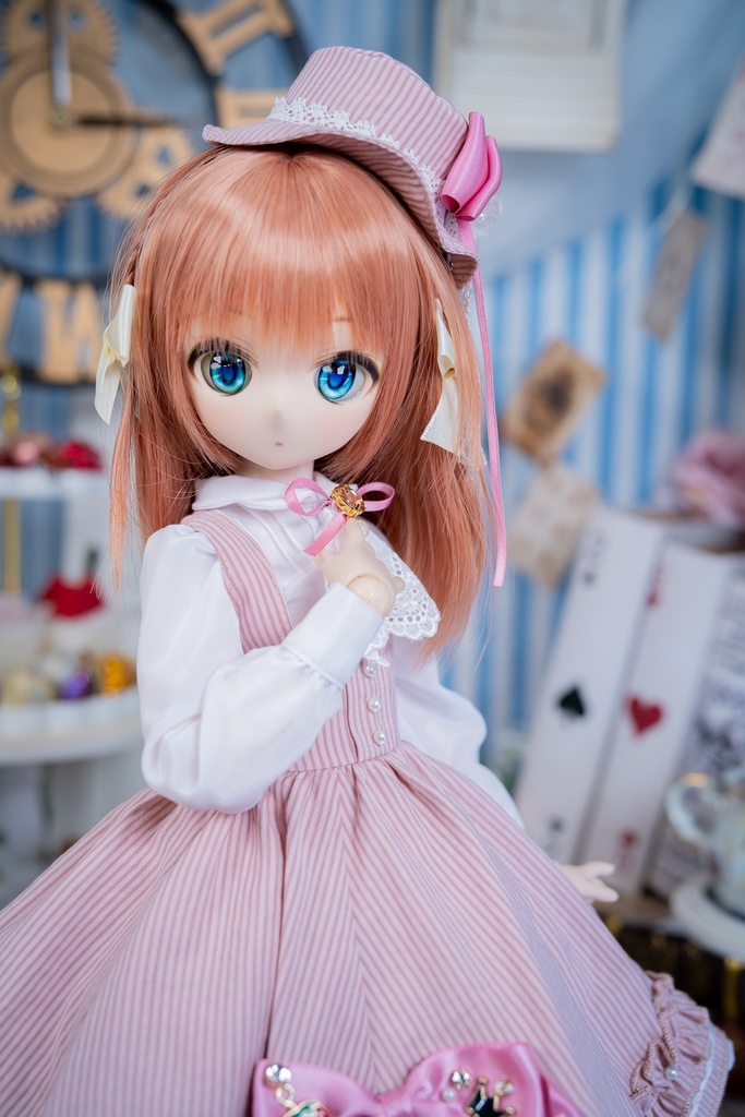 MDDクラシカルジャンパースカートセット【ピンク】