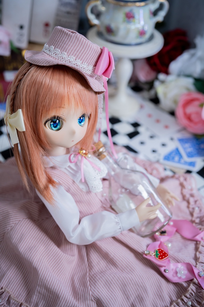 MDDクラシカルジャンパースカートセット【ピンク】